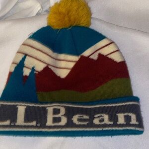 Y2K Rare! vintage L.L. Bean Mt. Kahtadin beanie fall trendy winter cap hat